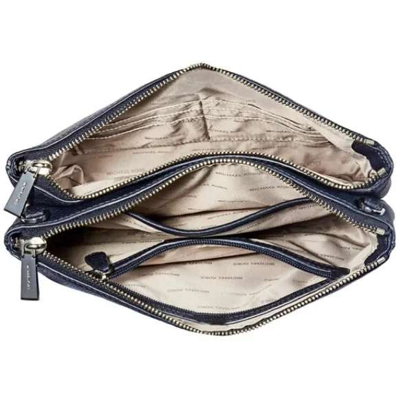 🌷HP🌷Michael Kors Adele Double-Zip Crossbody - Picture 5 of 12